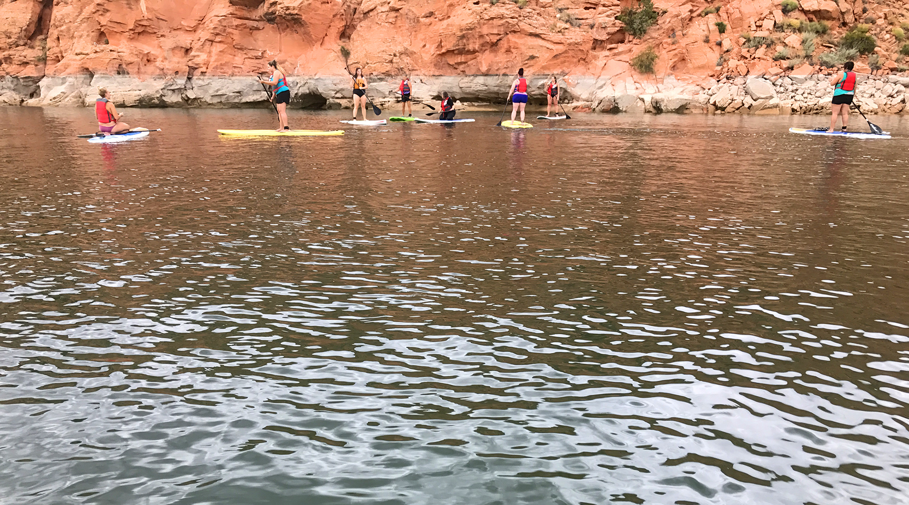 Guided Paddling Tour at Gunlock State Park