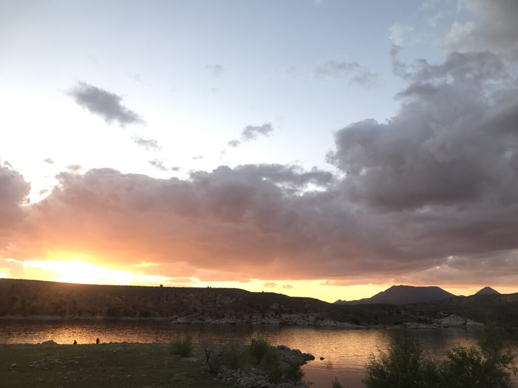 Sunset at Gunlock State Park